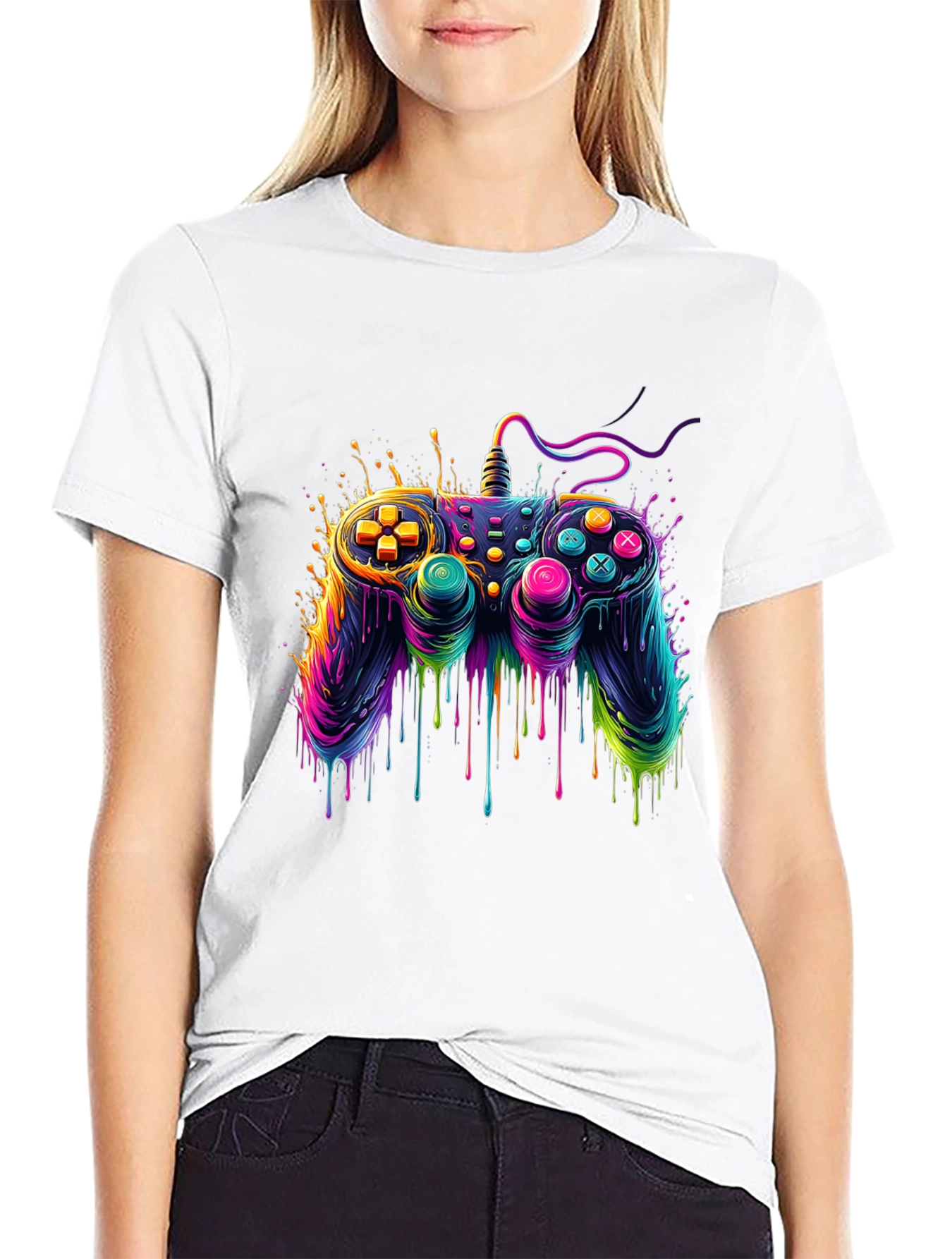 Gamer Drip T-Shirt - Controller Design