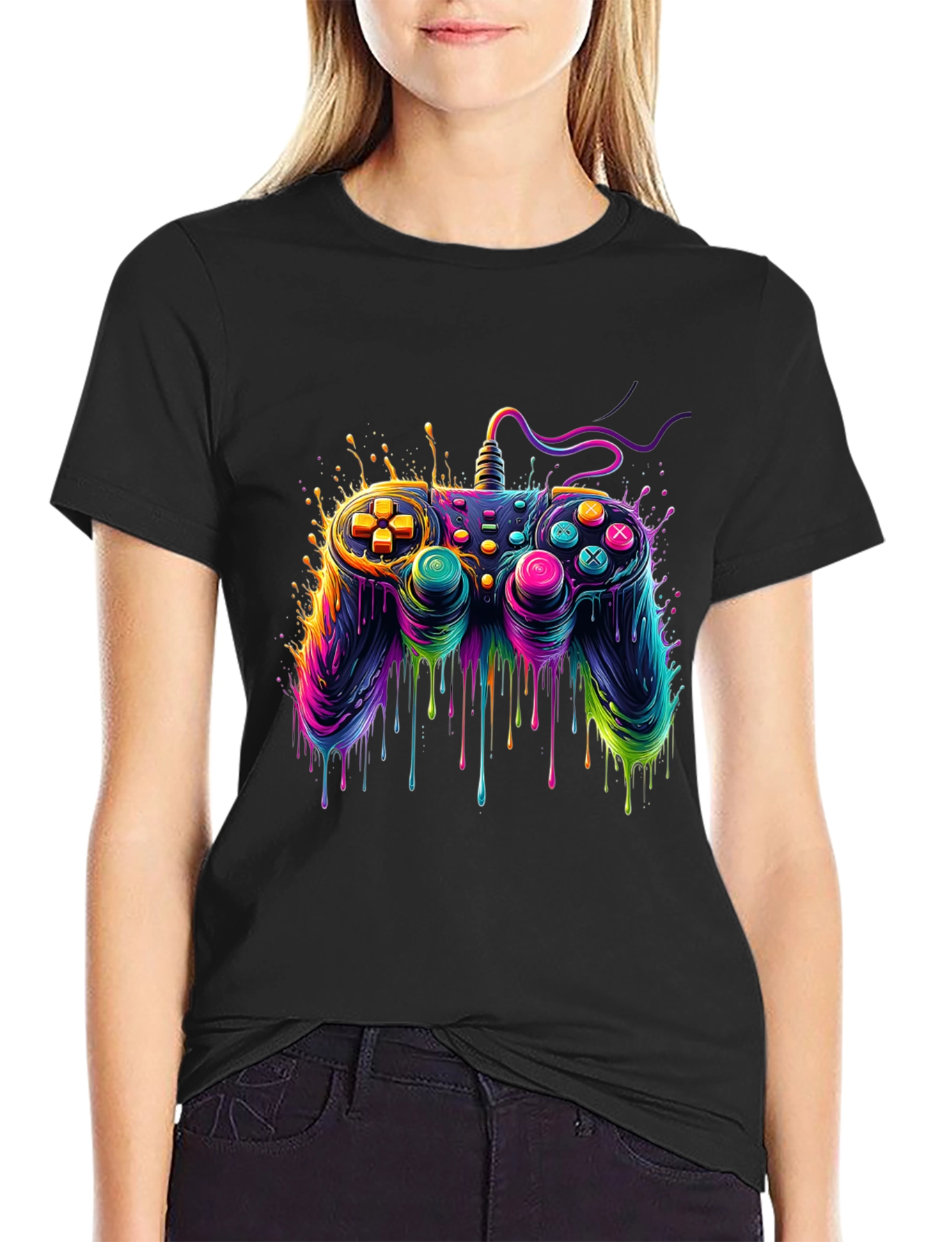 Gamer Drip T-Shirt - Controller Design