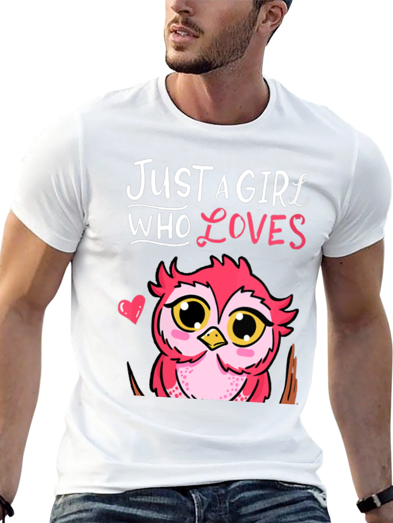 Just A Girl Who Loves Owls T-Shirt