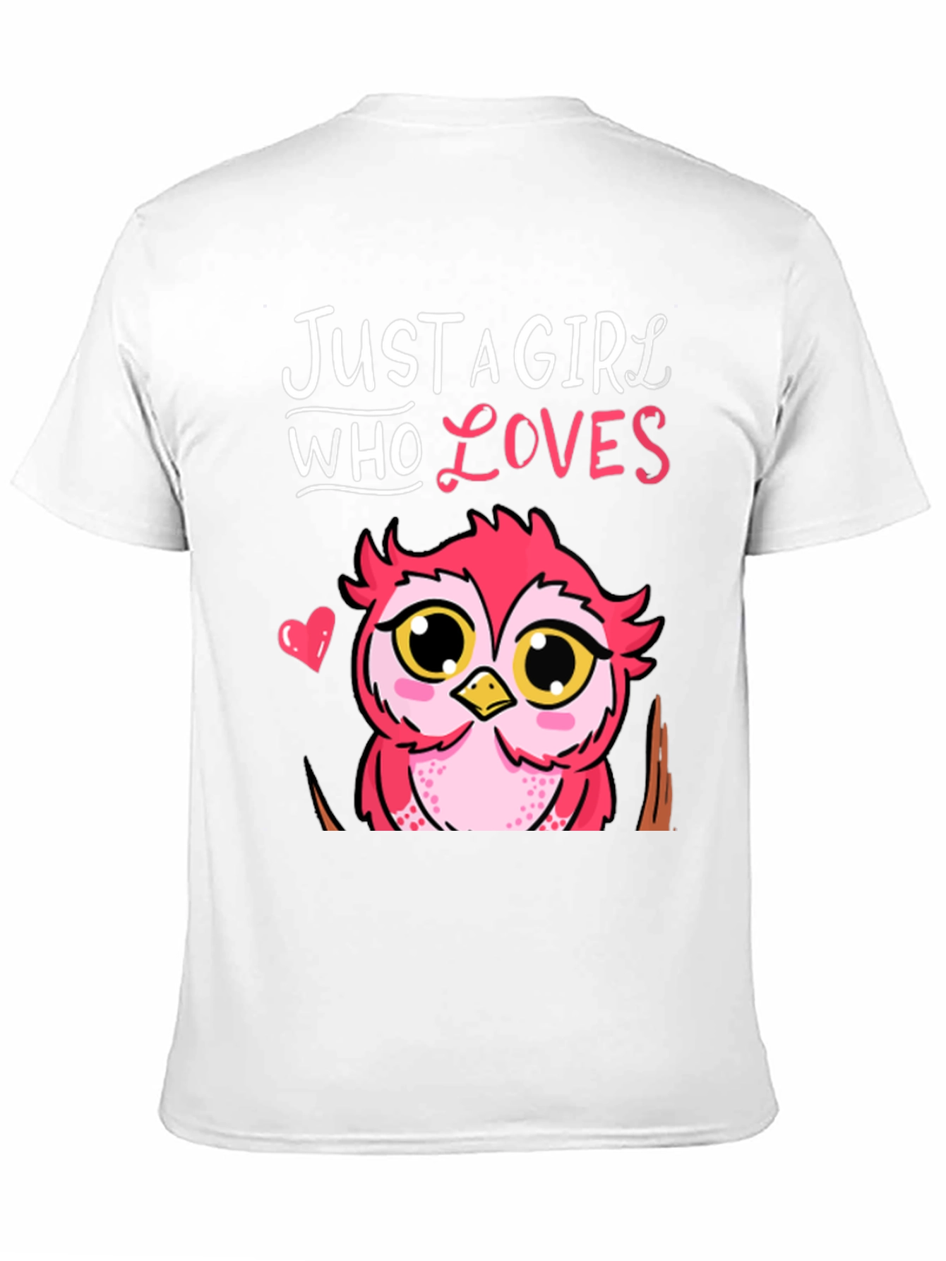 Just A Girl Who Loves Owls T-Shirt