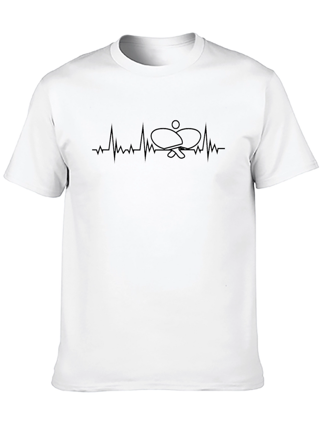 Table Tennis Heartbeat T-Shirt