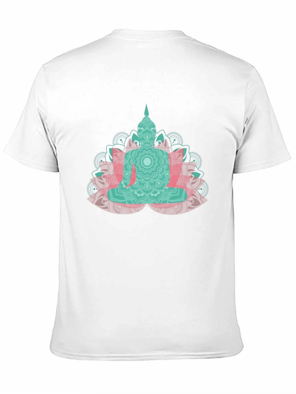 Buddha Mandala Graphic Tee - Spiritual Comfort