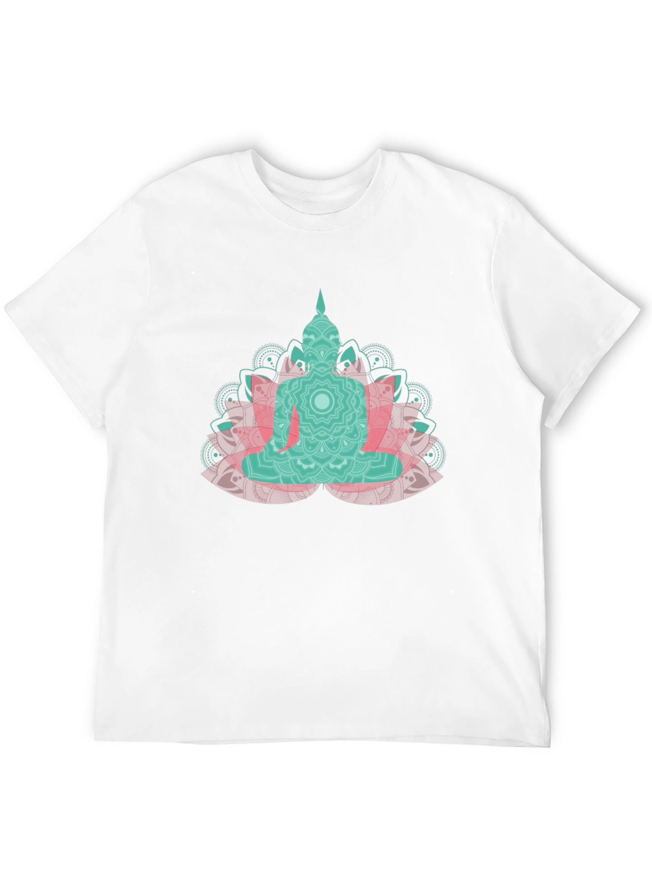 Buddha Mandala Graphic Tee - Spiritual Comfort