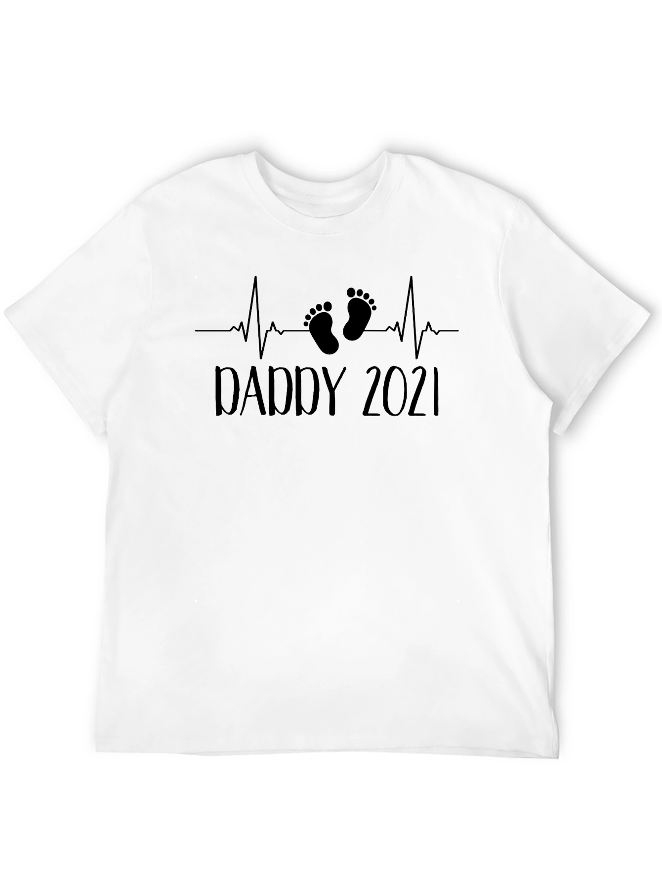 Daddy 2021 T-Shirt - Expecting Dad Tee