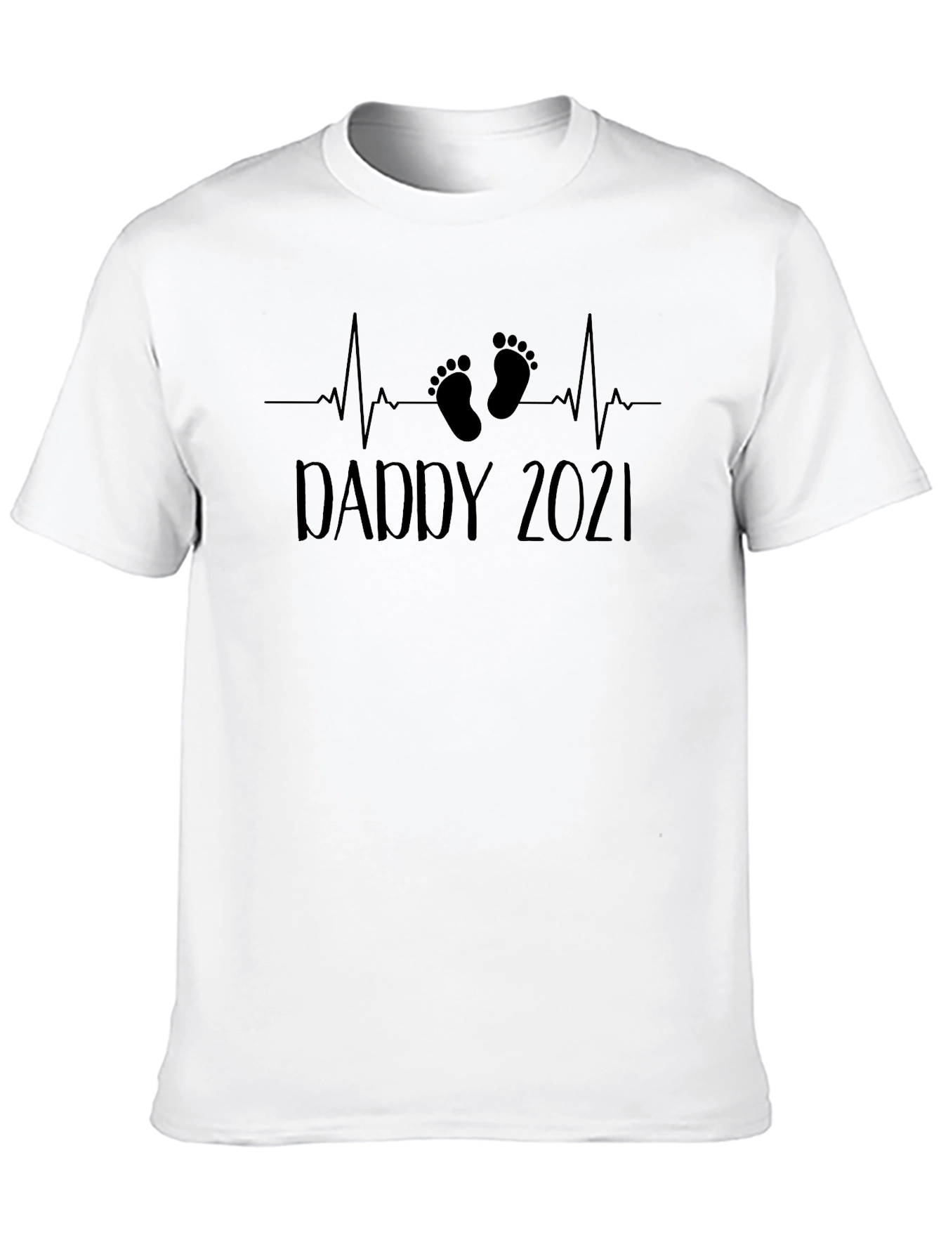 Daddy 2021 T-Shirt - Expecting Dad Tee