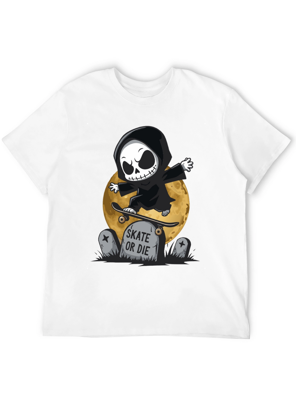 Skate or Die Grim Reaper T-Shirt