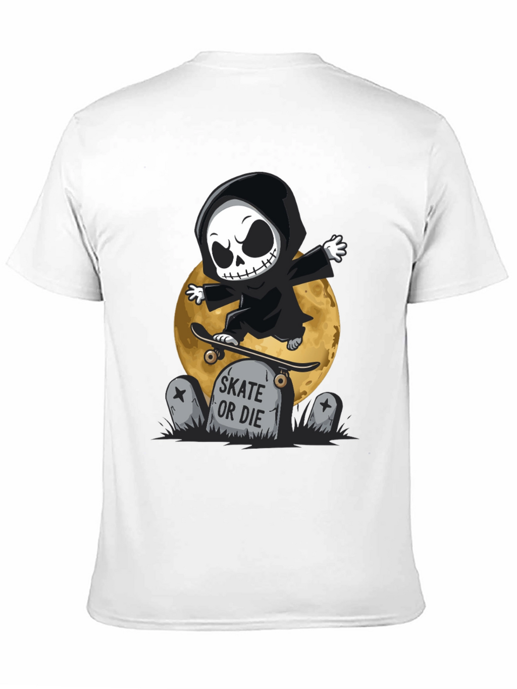 Skate or Die Grim Reaper T-Shirt
