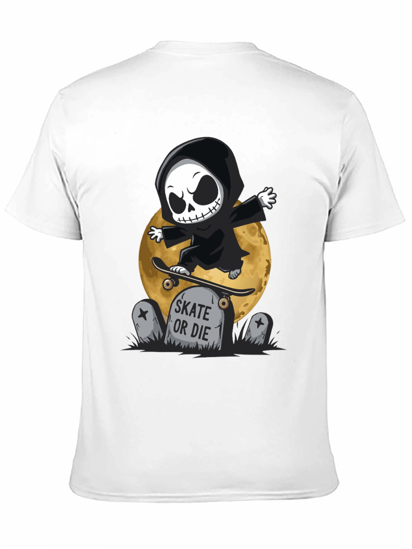 Skate or Die Grim Reaper T-Shirt
