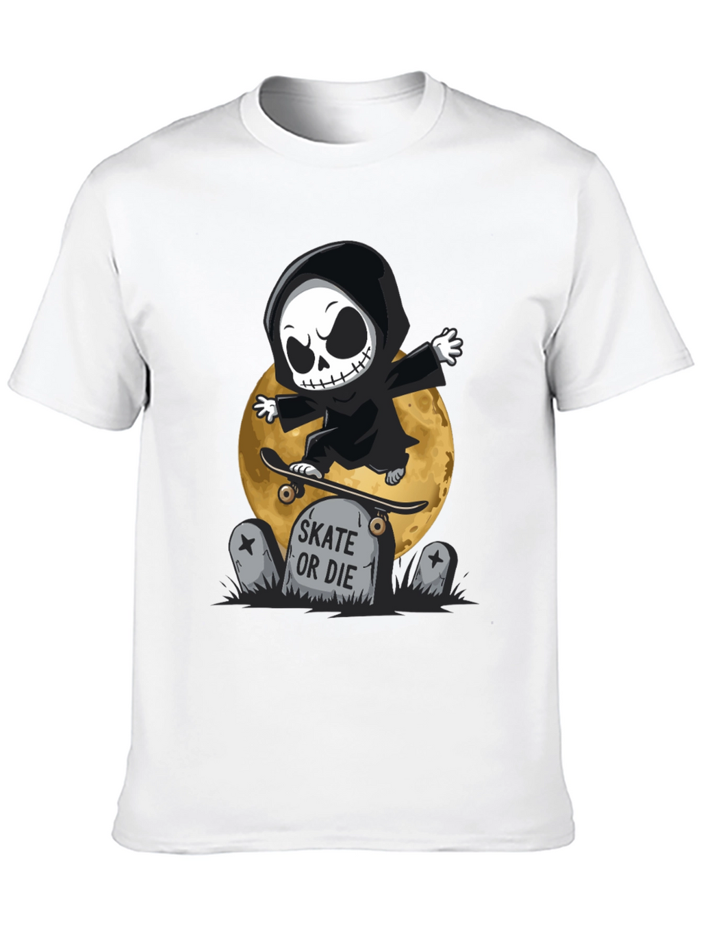 Skate or Die Grim Reaper T-Shirt