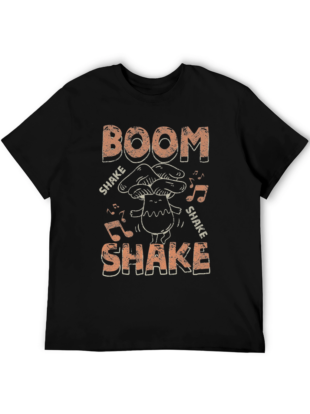 Boom Shake Mushroom T-Shirt - Funky Graphic Tee