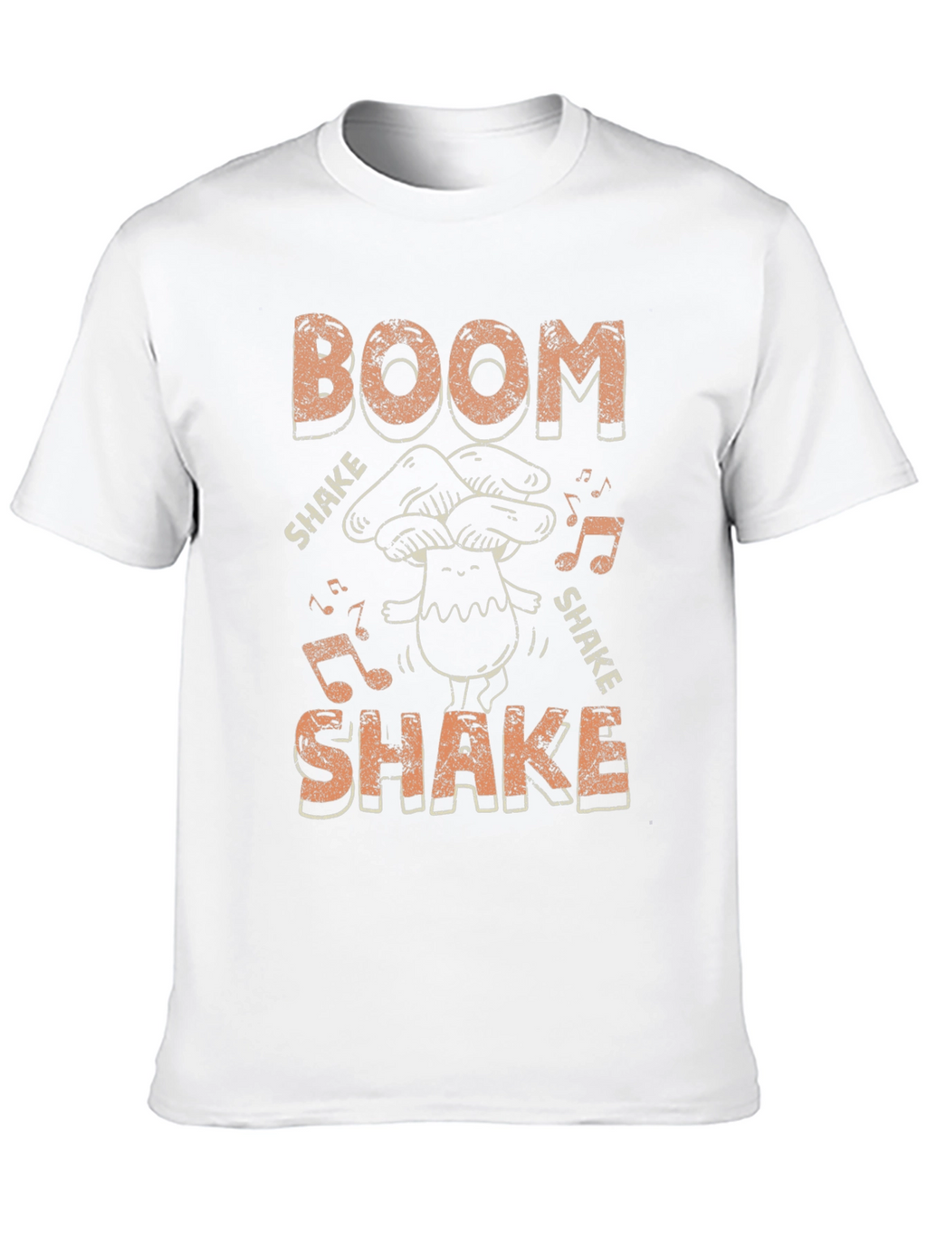 Boom Shake Mushroom T-Shirt - Funky Graphic Tee