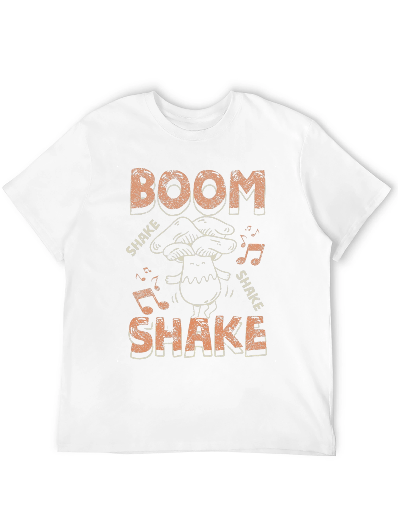 Boom Shake Mushroom T-Shirt - Funky Graphic Tee