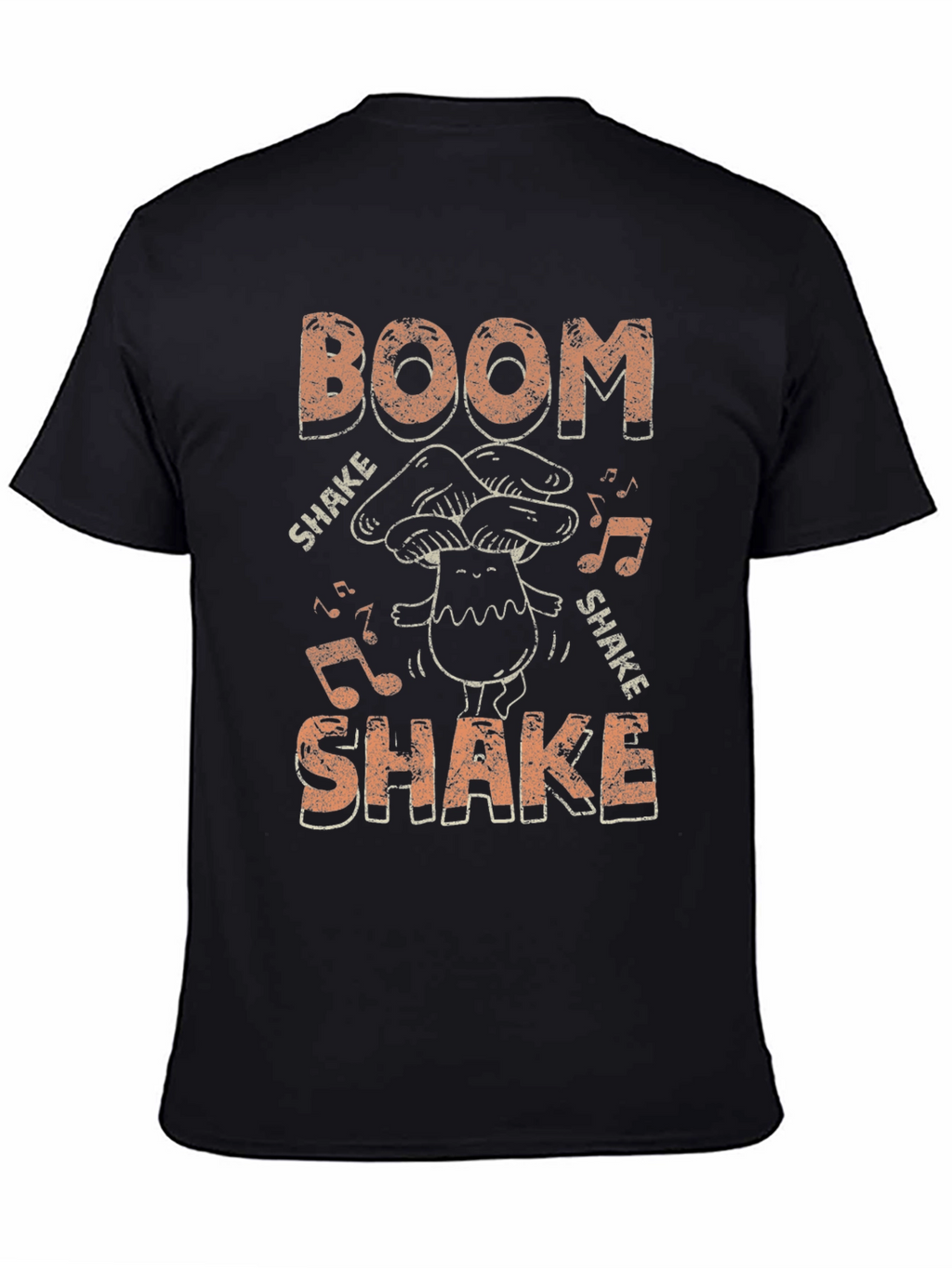 Boom Shake Mushroom T-Shirt - Funky Graphic Tee