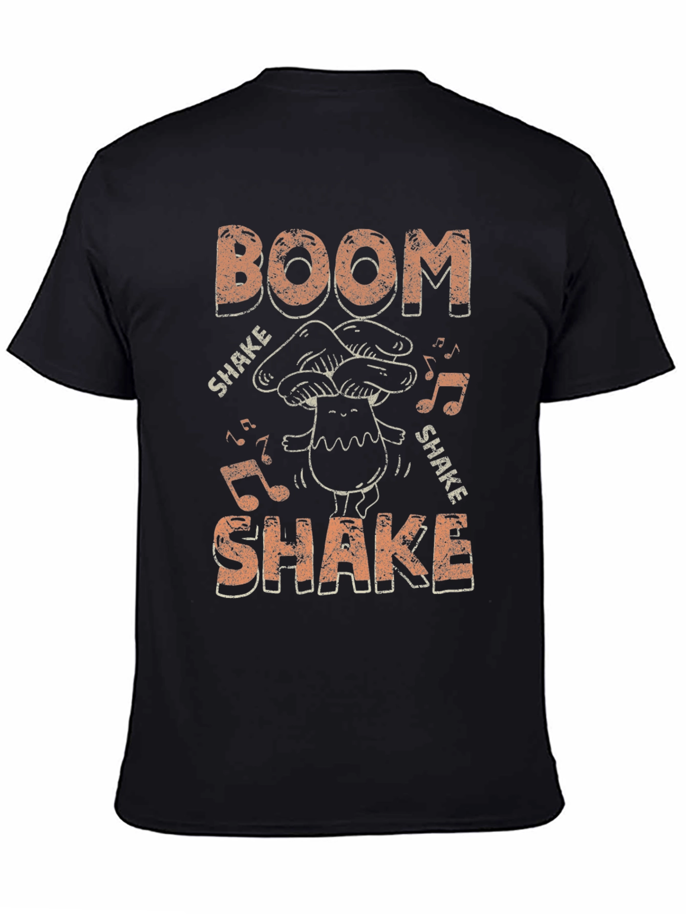 Boom Shake Mushroom T-Shirt - Funky Graphic Tee