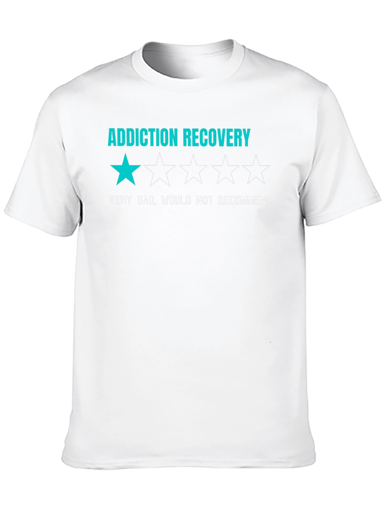 Addiction Recovery One Star T-Shirt
