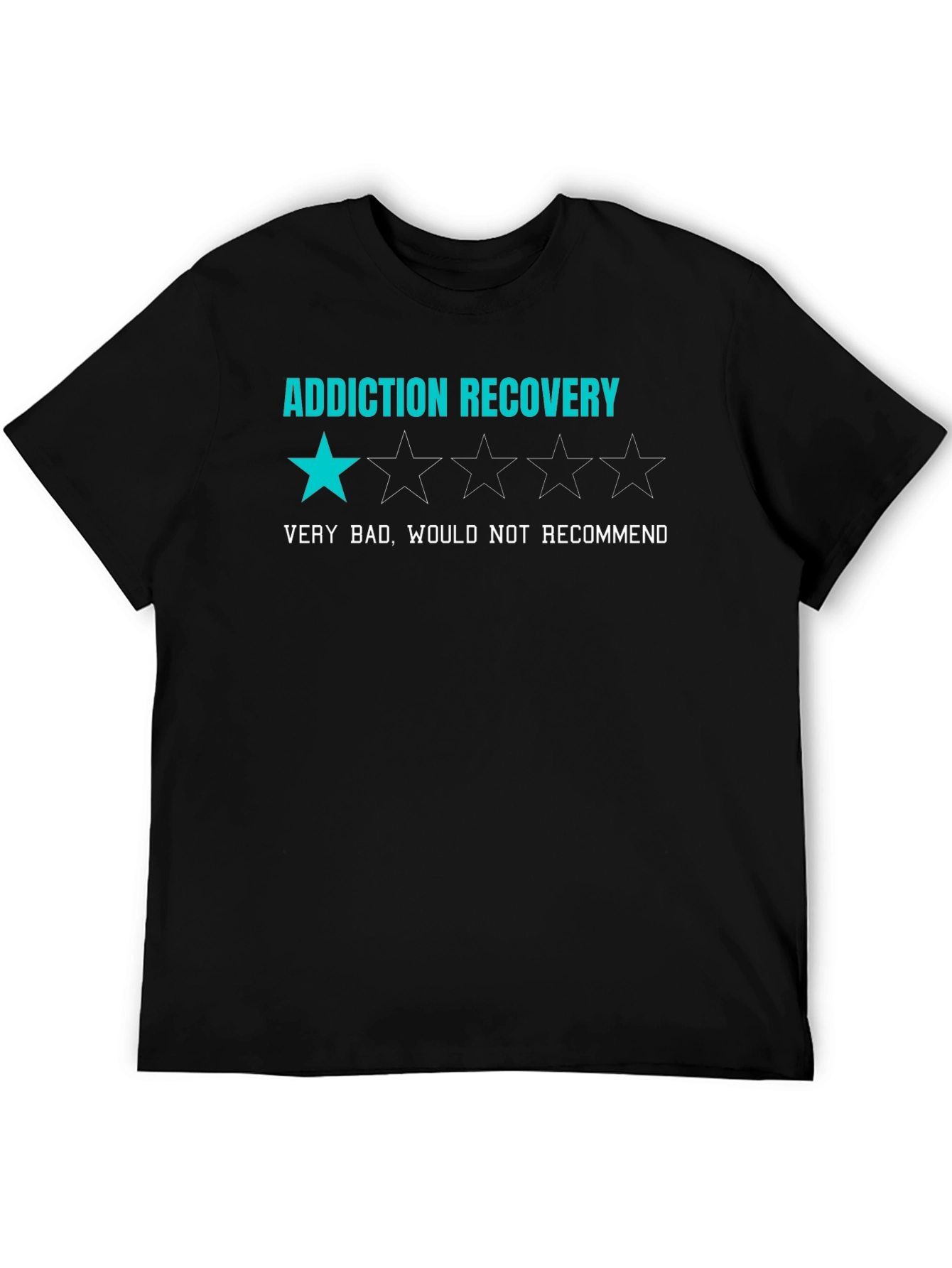 Addiction Recovery One Star T-Shirt