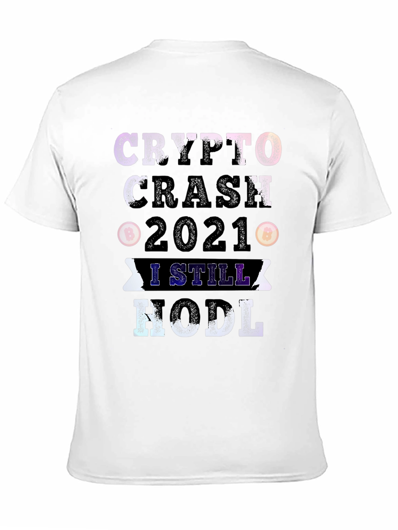 Crypto Crash 2021 HODL Graphic Tee