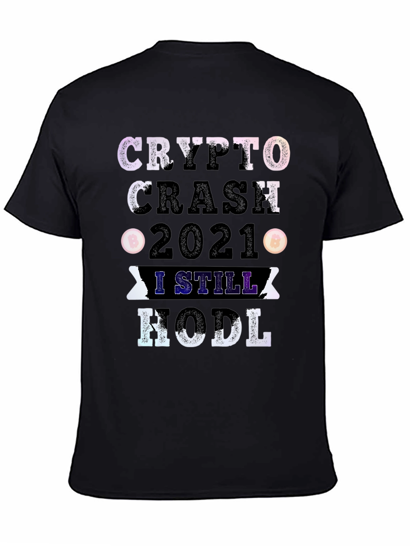 Crypto Crash 2021 HODL Graphic Tee