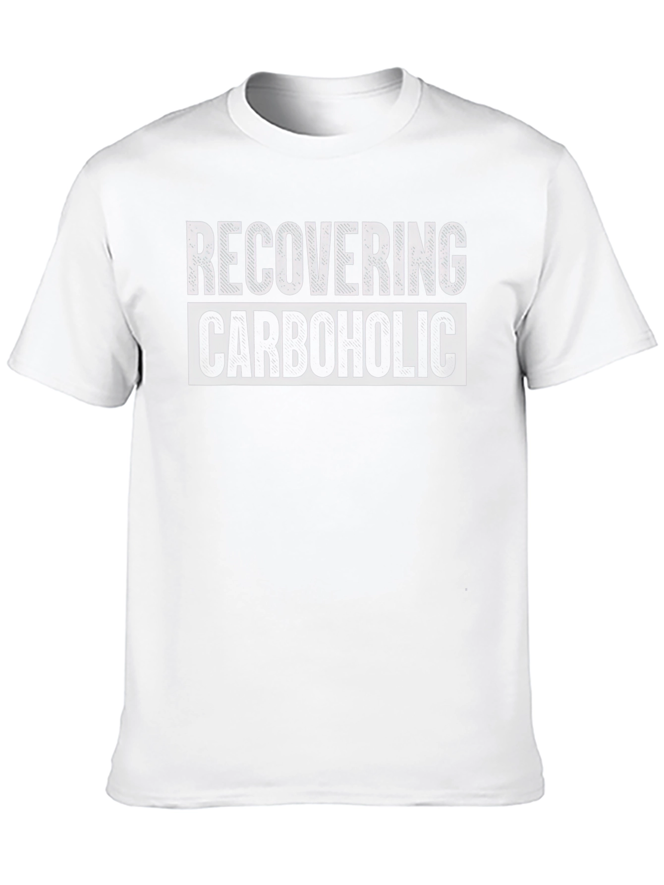 Recovering Carboholic Graphic Tee - Unisex