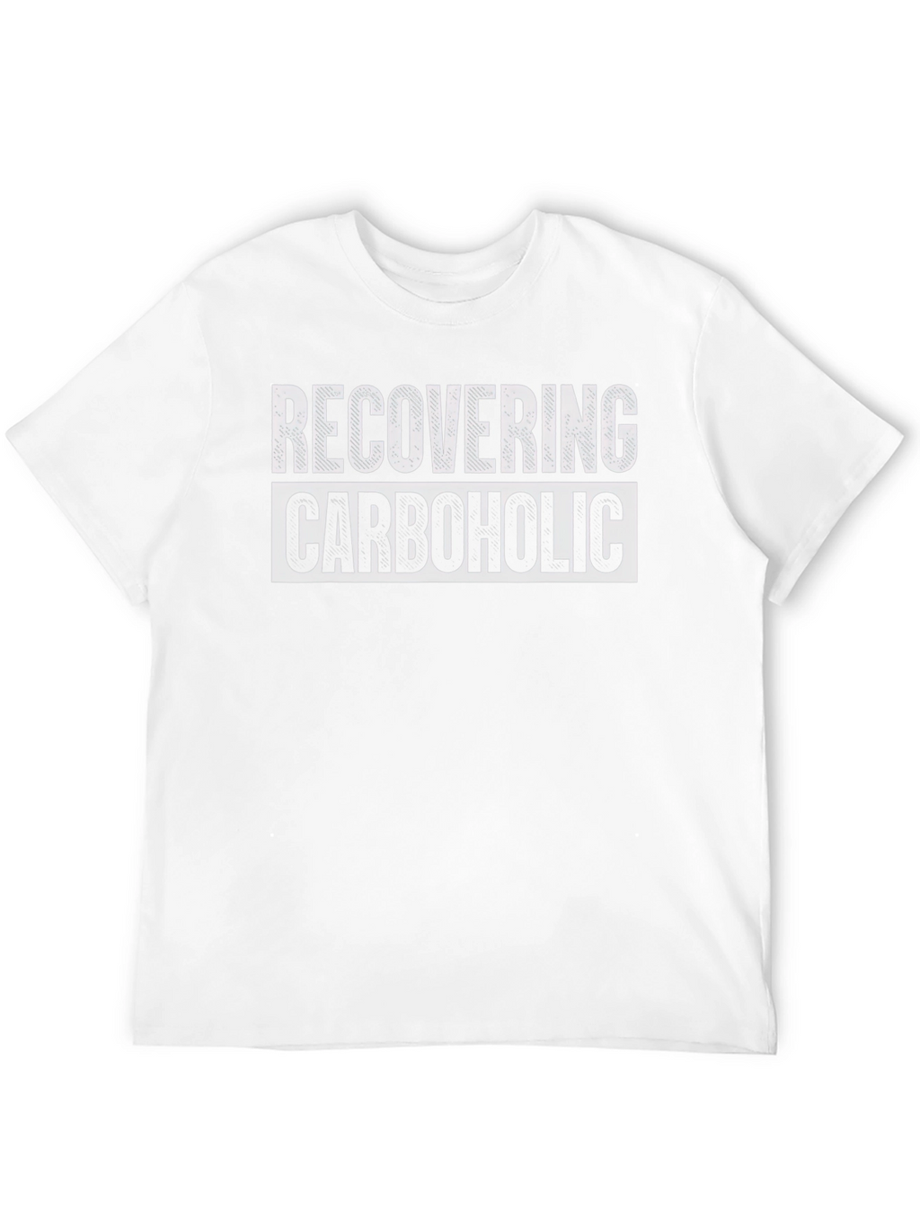 Recovering Carboholic Graphic Tee - Unisex