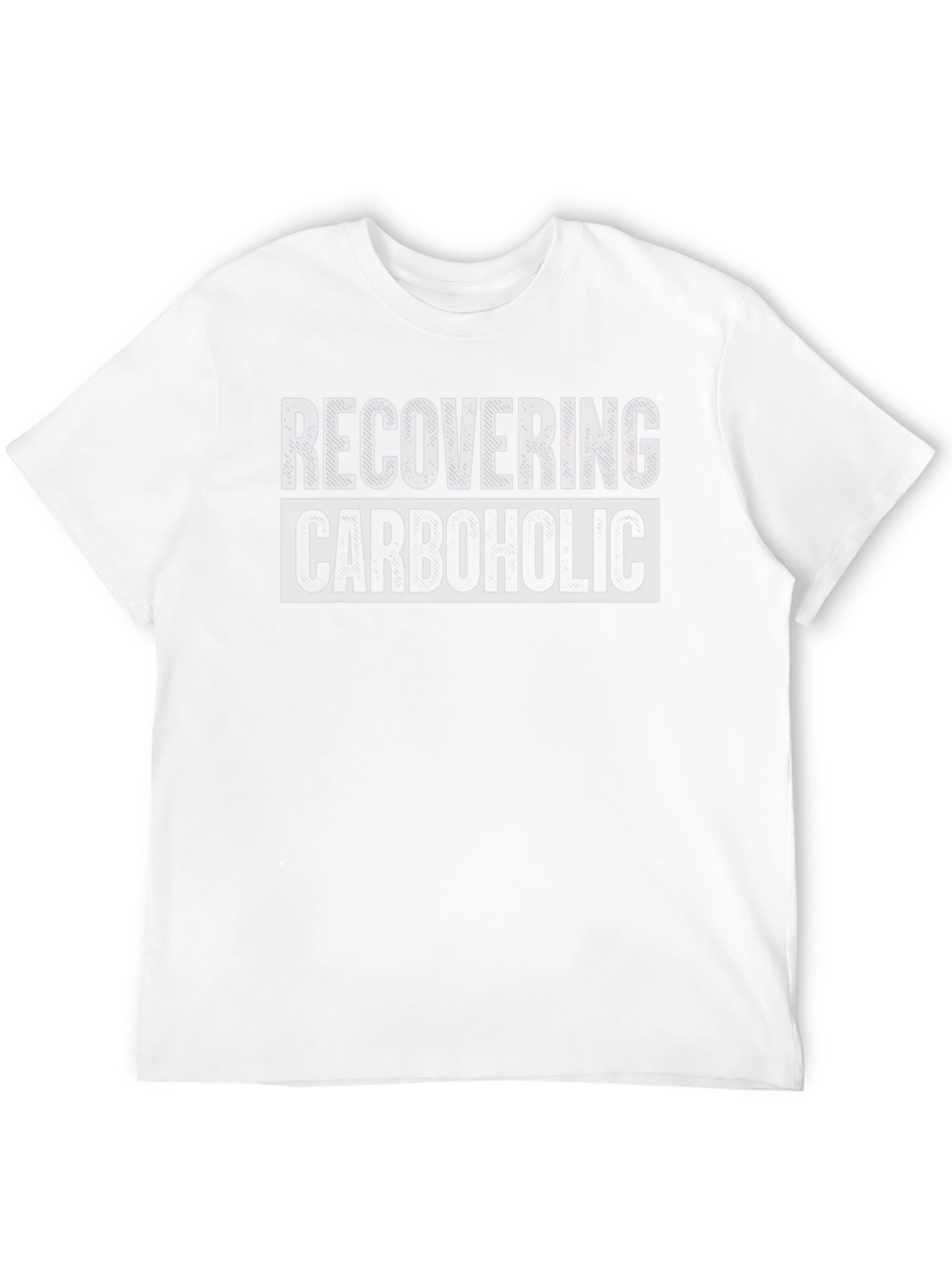 Recovering Carboholic Graphic Tee - Unisex