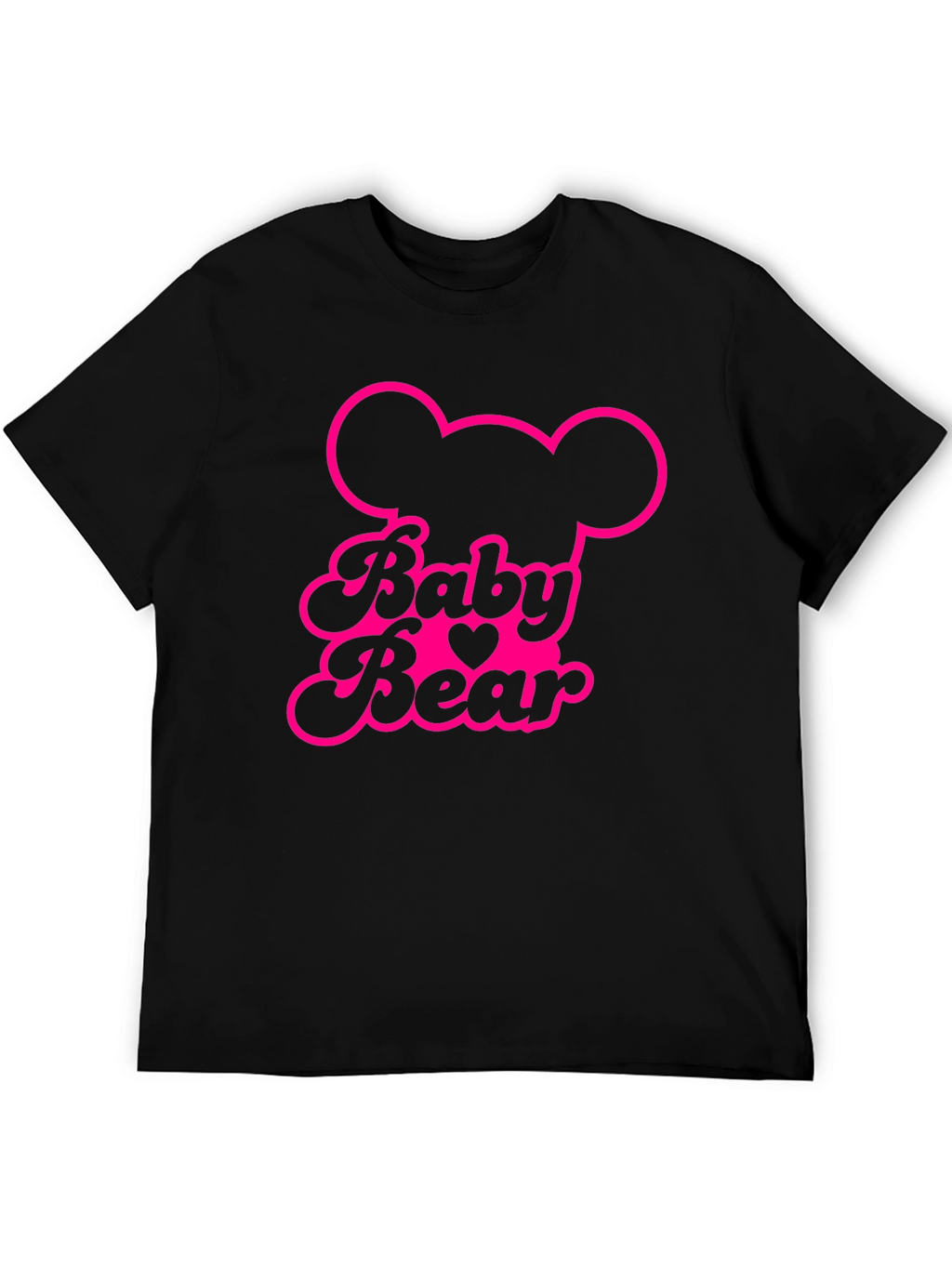 Baby Bear Graphic Tee - Pink Print