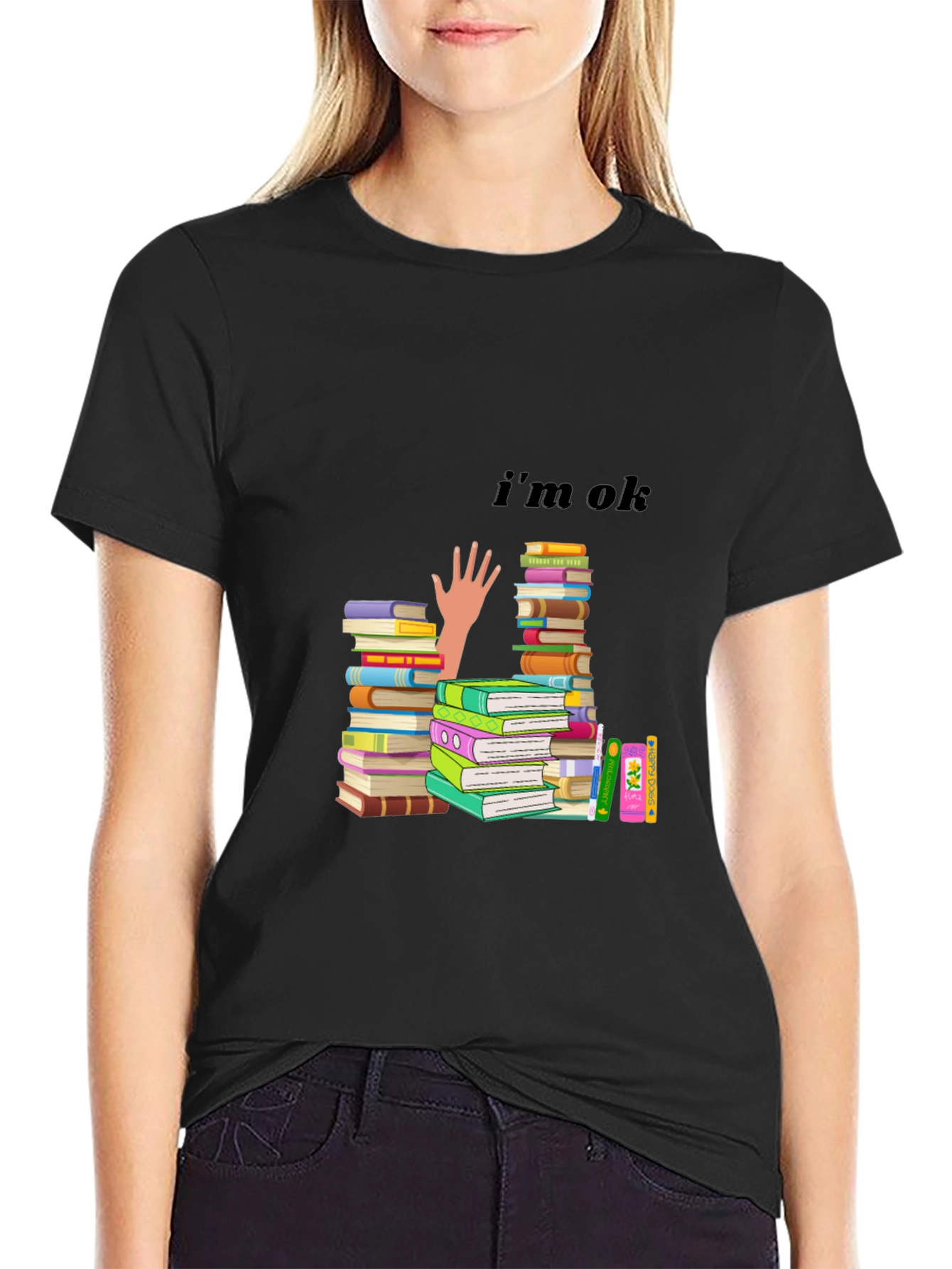 Im Ok Books T-Shirt