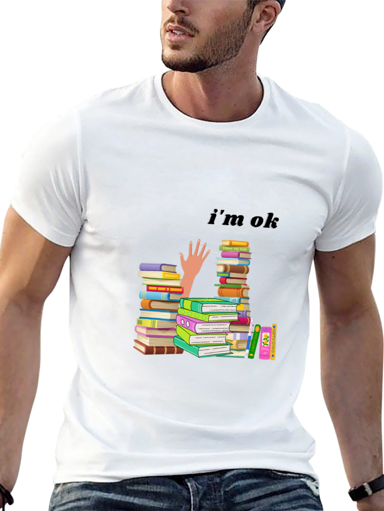 Im Ok Books T-Shirt