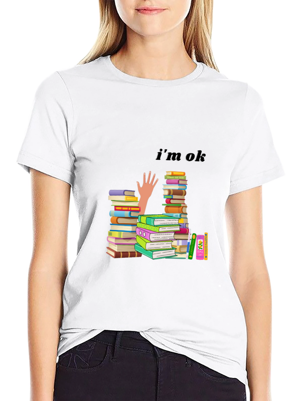 Im Ok Books T-Shirt