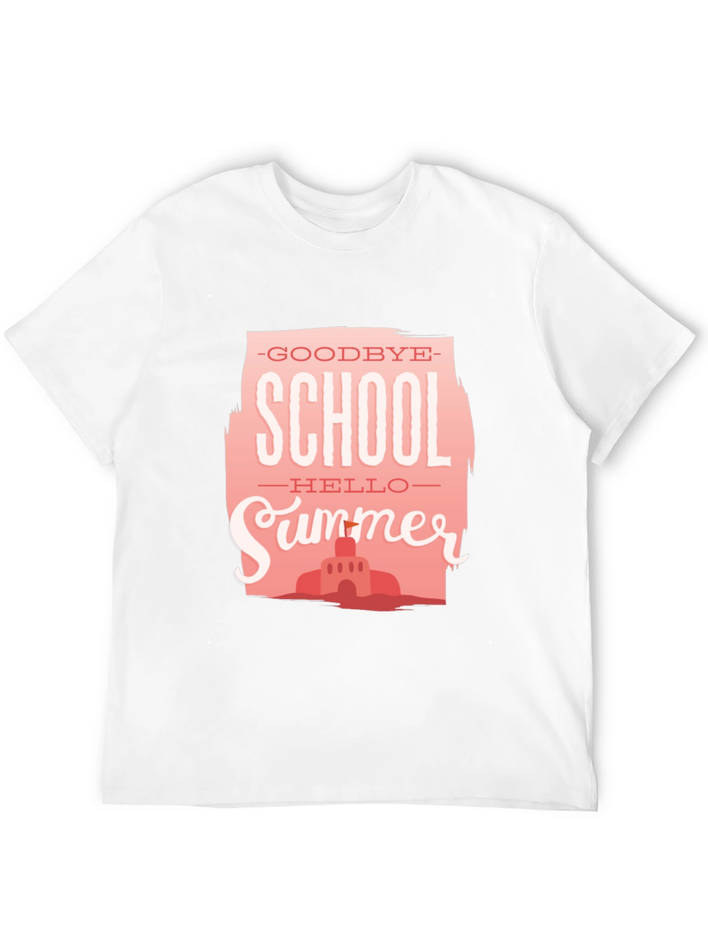 Goodbye School Hello Summer Graphic Tee