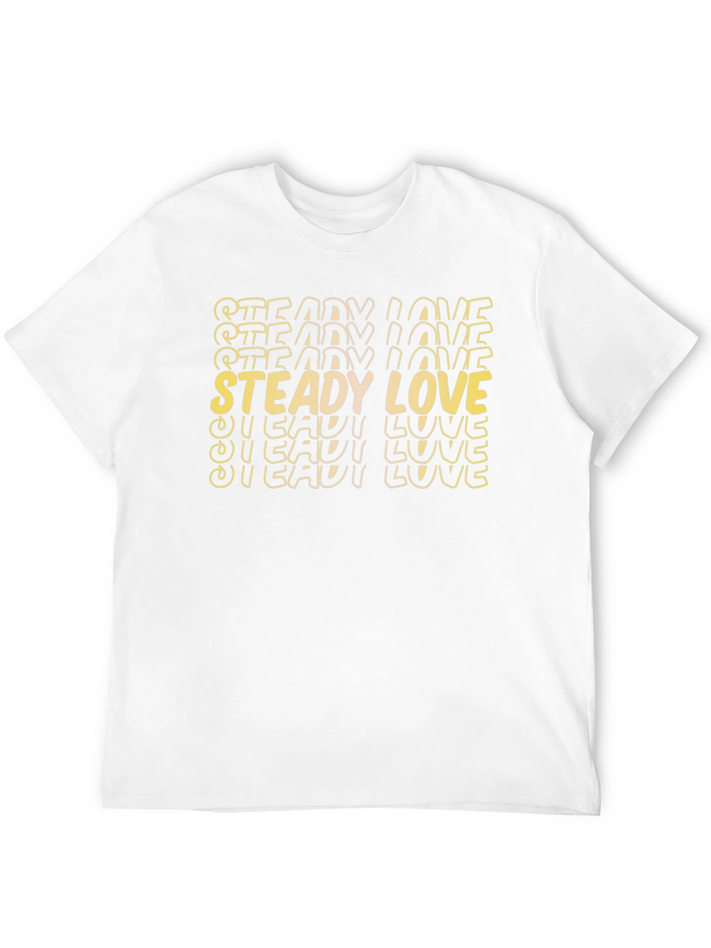Steady Love Graphic Tee - Trendy Black T-Shirt