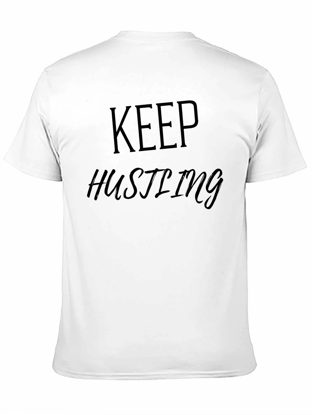 Keep Hustling Black T-Shirt