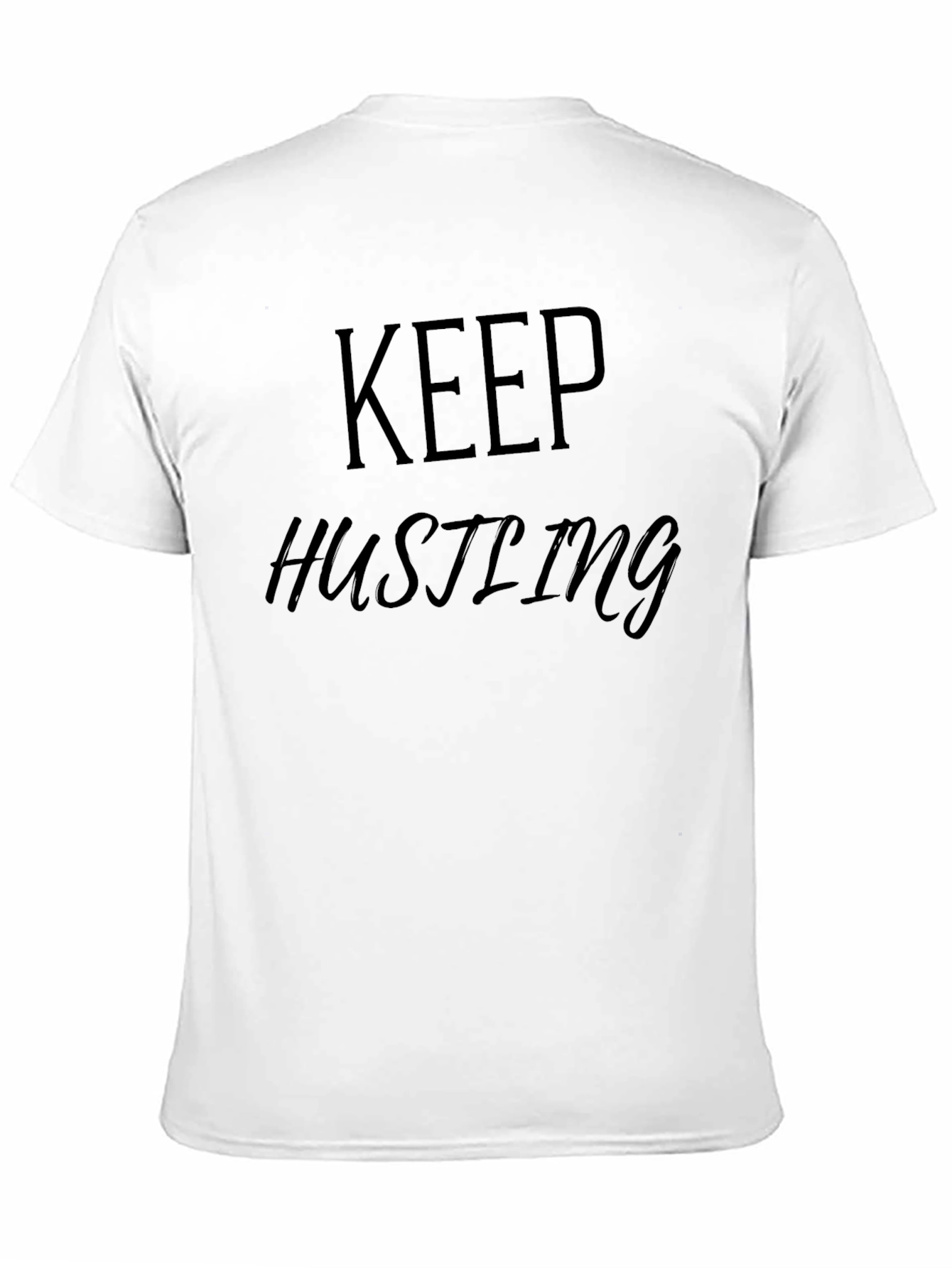 Keep Hustling Black T-Shirt