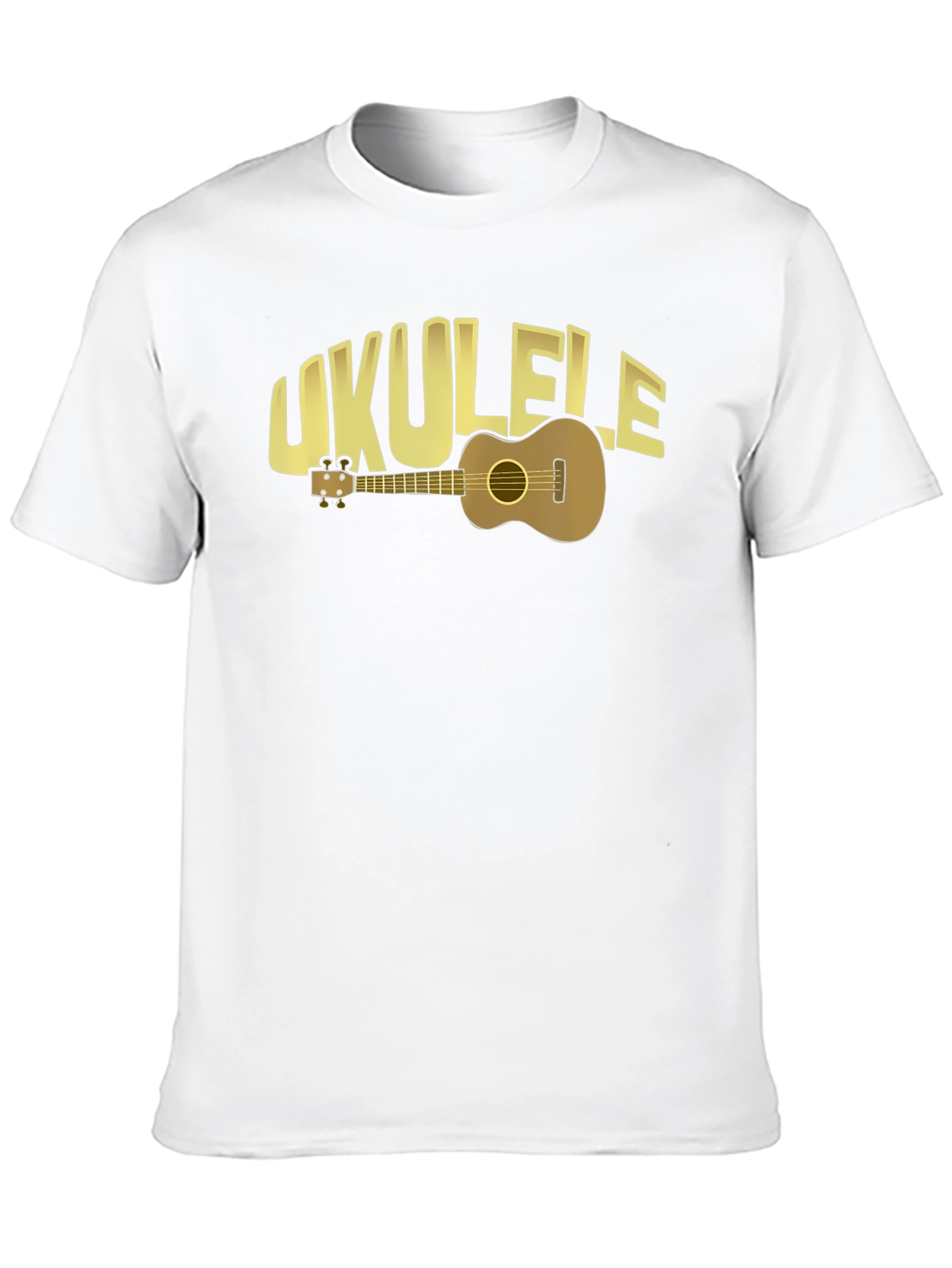 Ukulele Graphic T-Shirt - Music Lover Tee