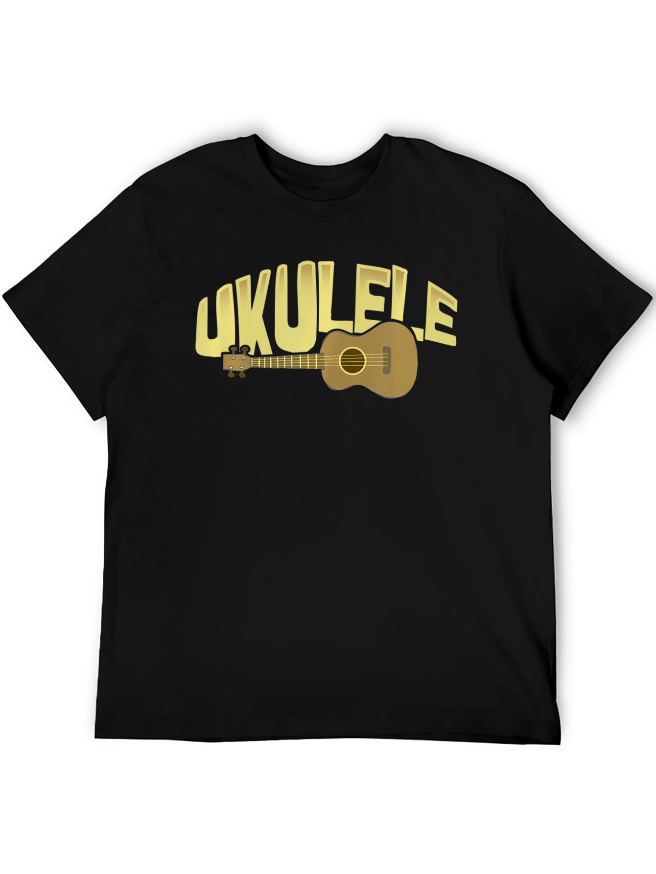 Ukulele Graphic T-Shirt - Music Lover Tee