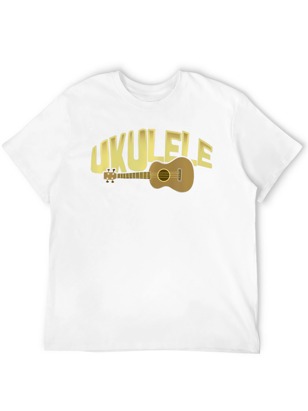 Ukulele Graphic T-Shirt - Music Lover Tee