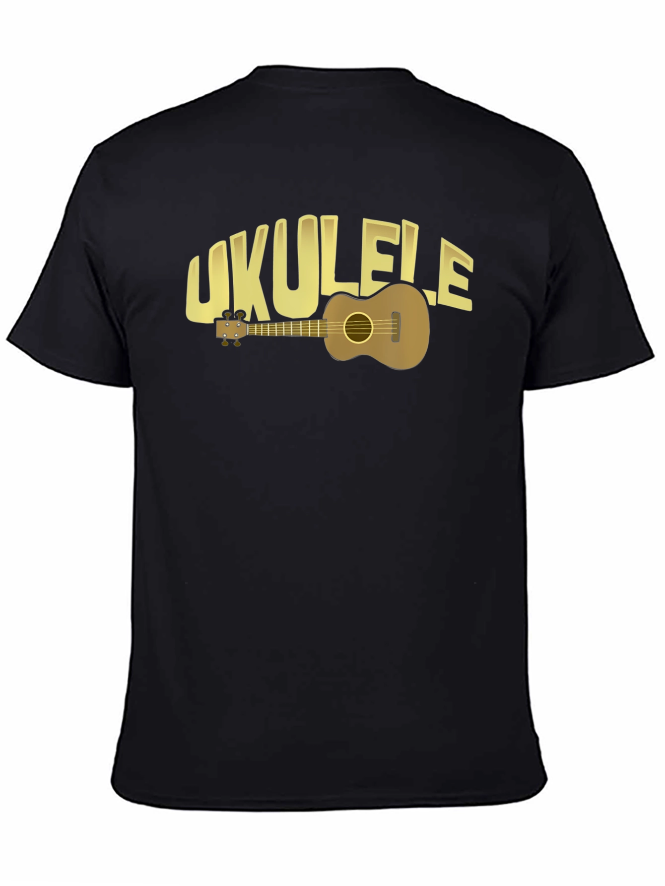 Ukulele Graphic T-Shirt - Music Lover Tee