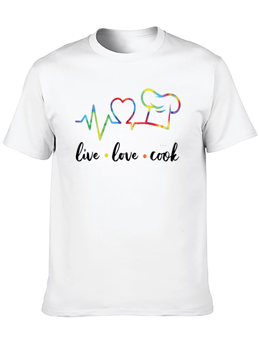 Live Love Cook Graphic Tee