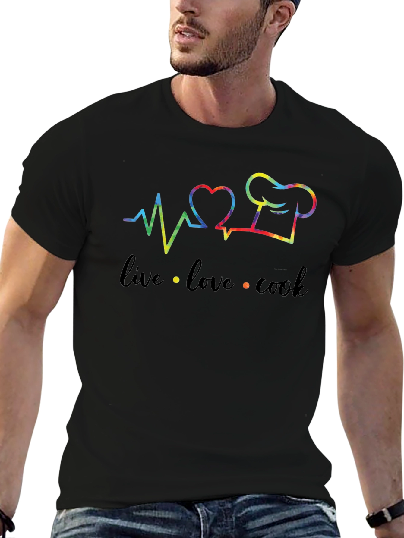 Live Love Cook Graphic Tee