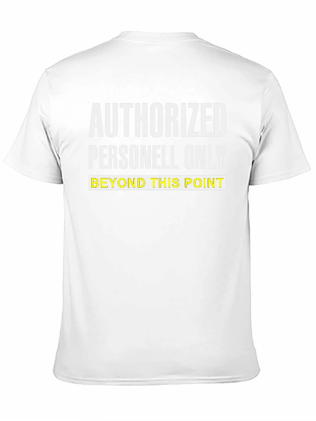Authorized Personnel Only Graphic Tee