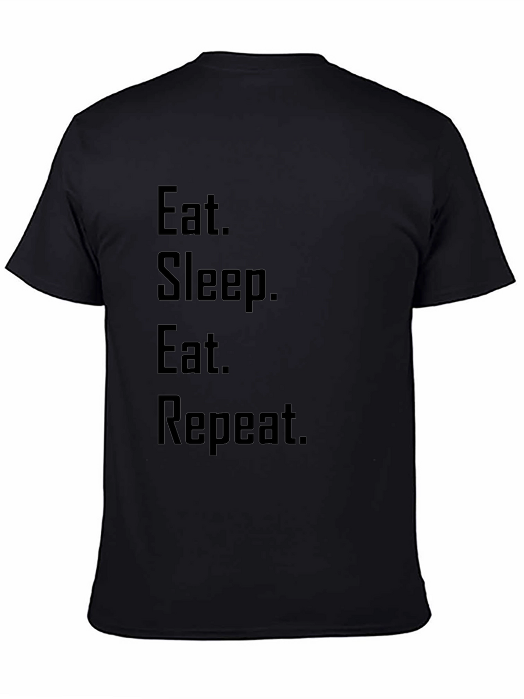 Eat Sleep Eat Repeat Graphic T-Shirt