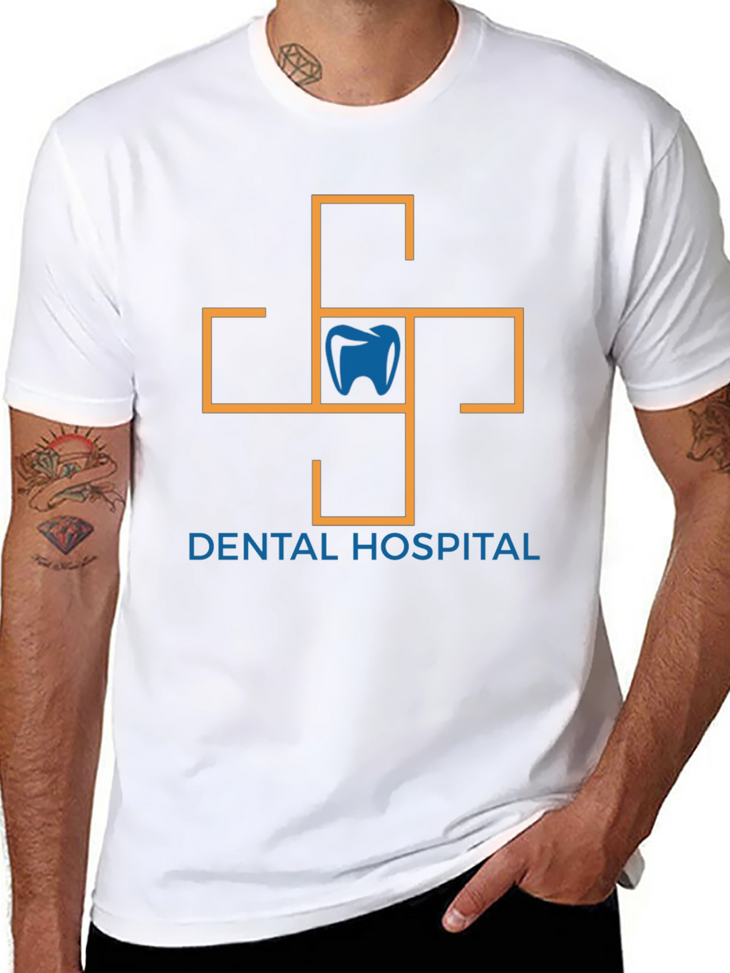Dental Hospital Graphic T-Shirt - Unique Design