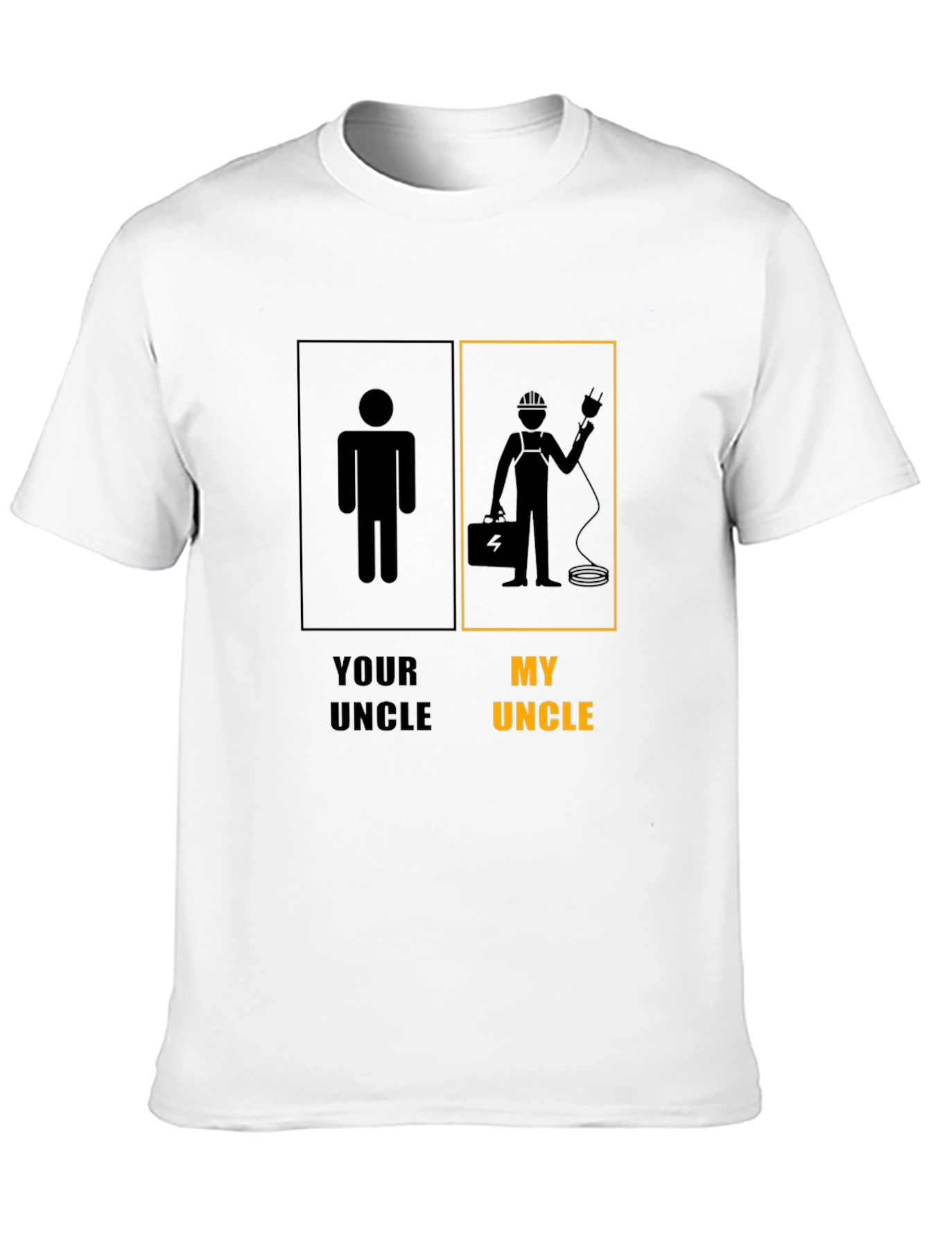 Funny Electrician Uncle T-Shirt