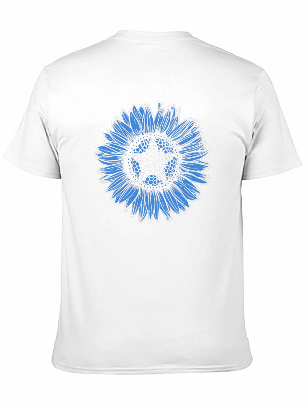 Blue Sunflower Graphic Tee