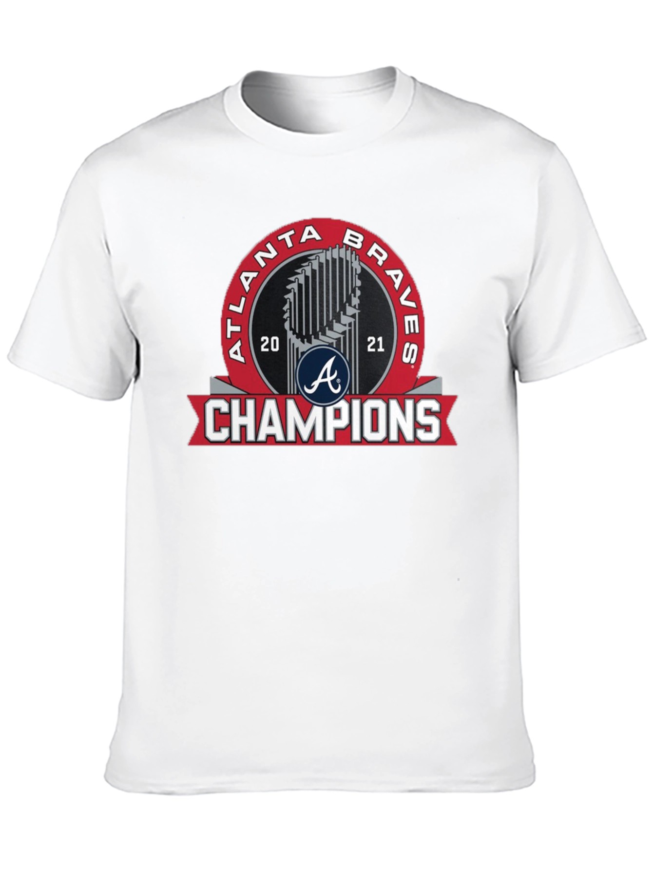 Atlanta Braves 2021 Champions Black T-Shirt
