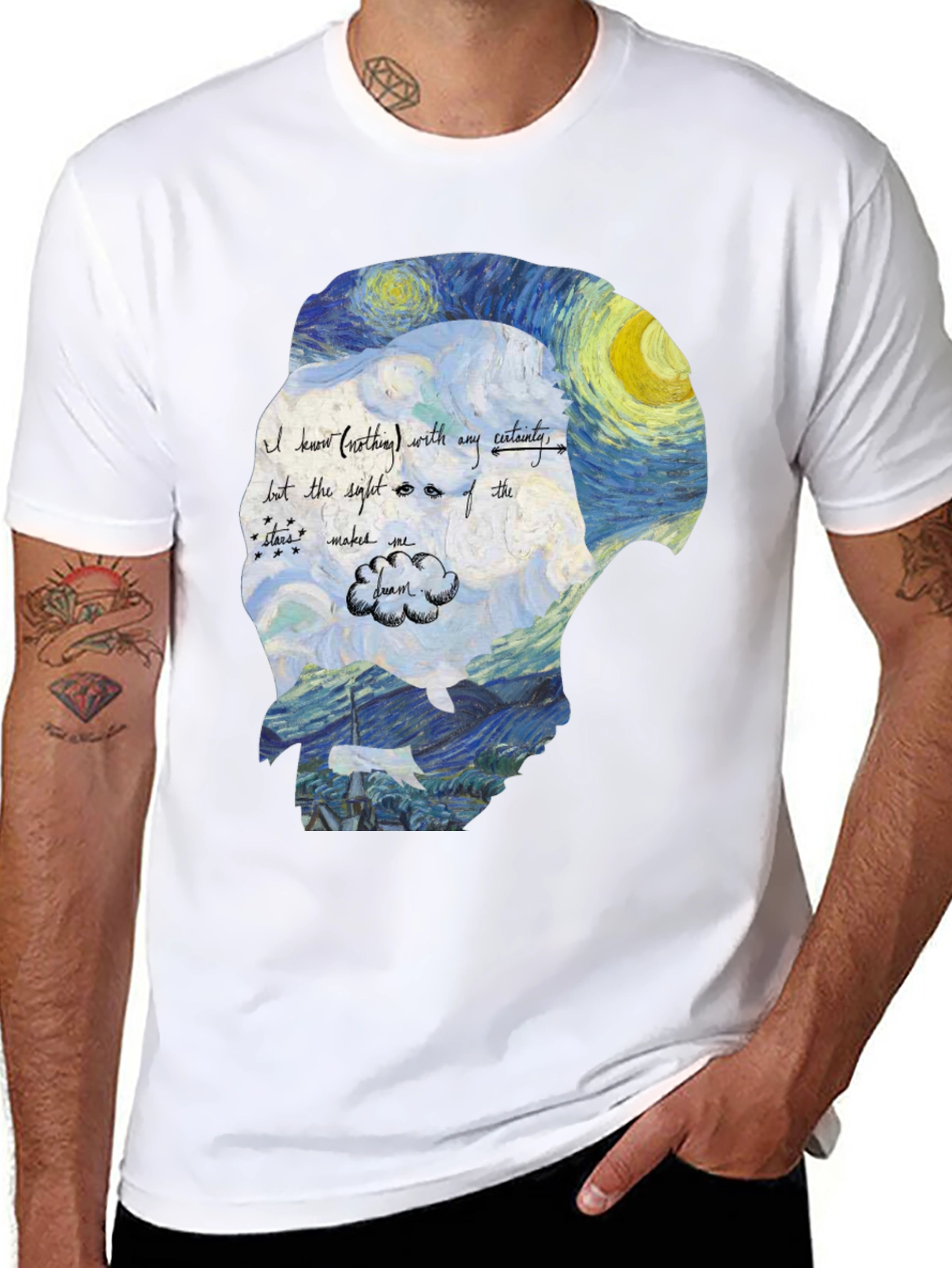 Starry Night Silhouette Tee