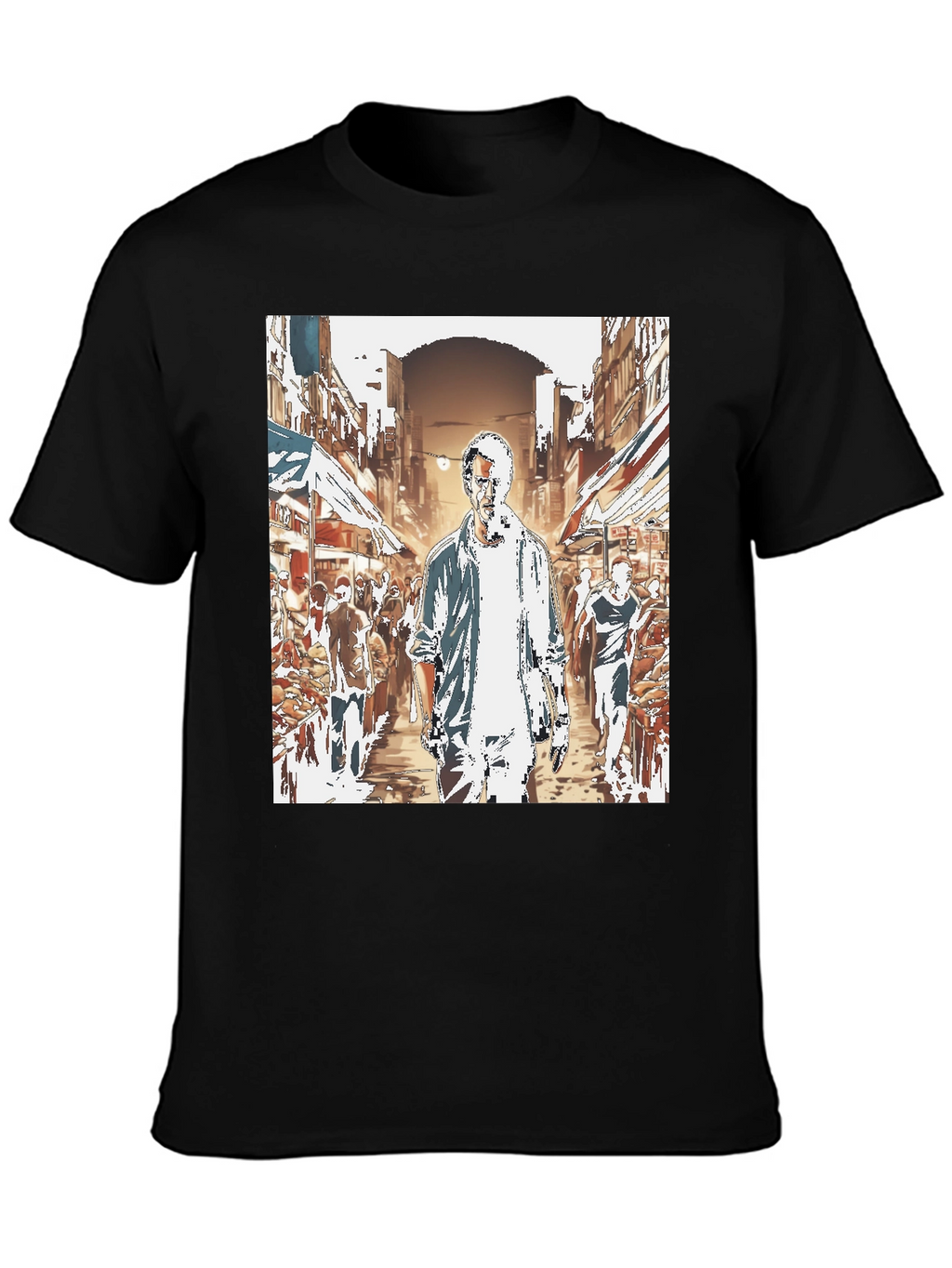 Urban Street Scene T-Shirt