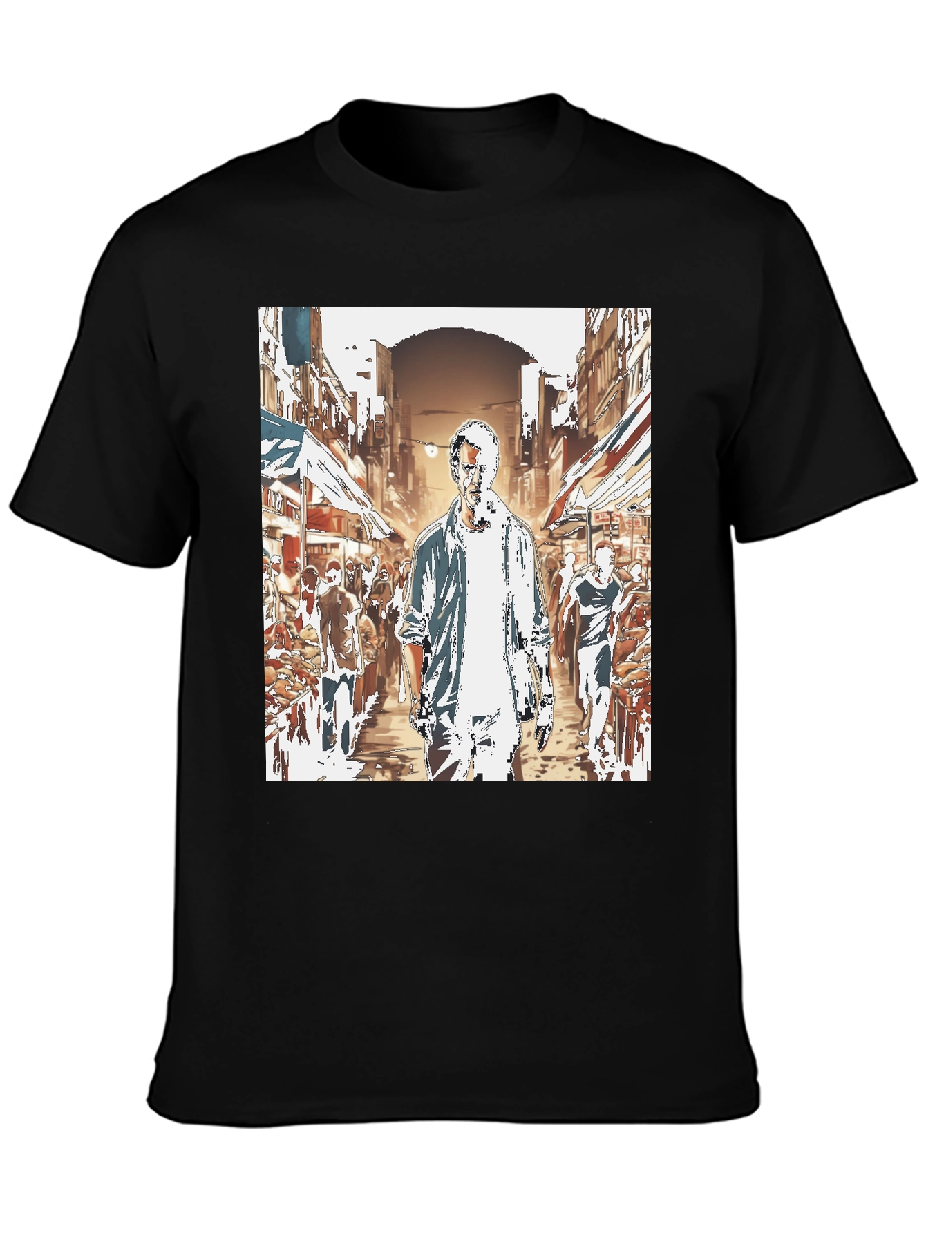 Urban Street Scene T-Shirt