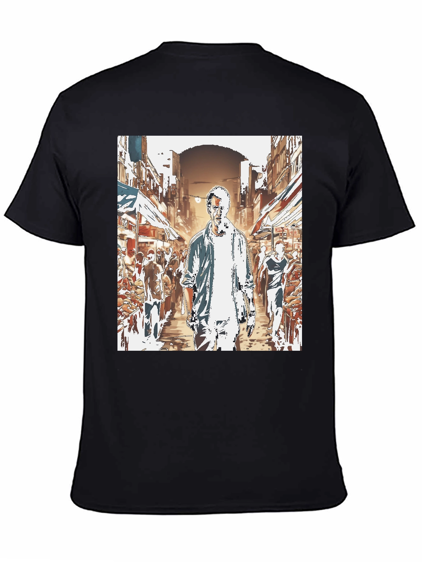 Urban Street Scene T-Shirt