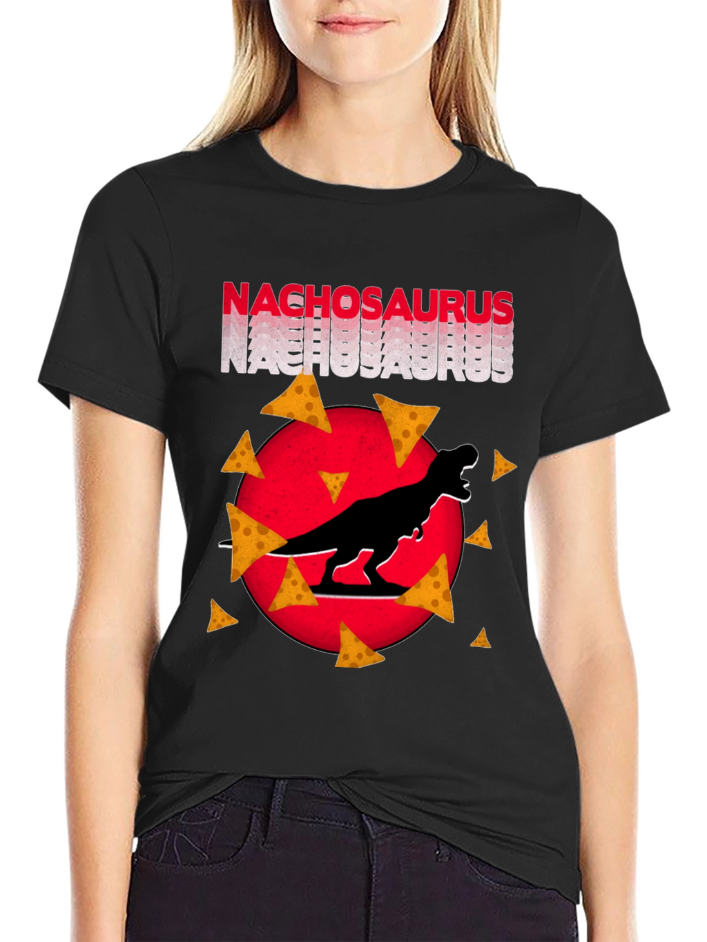 Nachosaurus T-Rex Graphic Tee